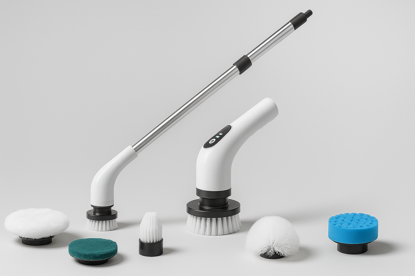 Bubloo ScrubMaster™ - 10-in-1 Cordless Spin Scrubber